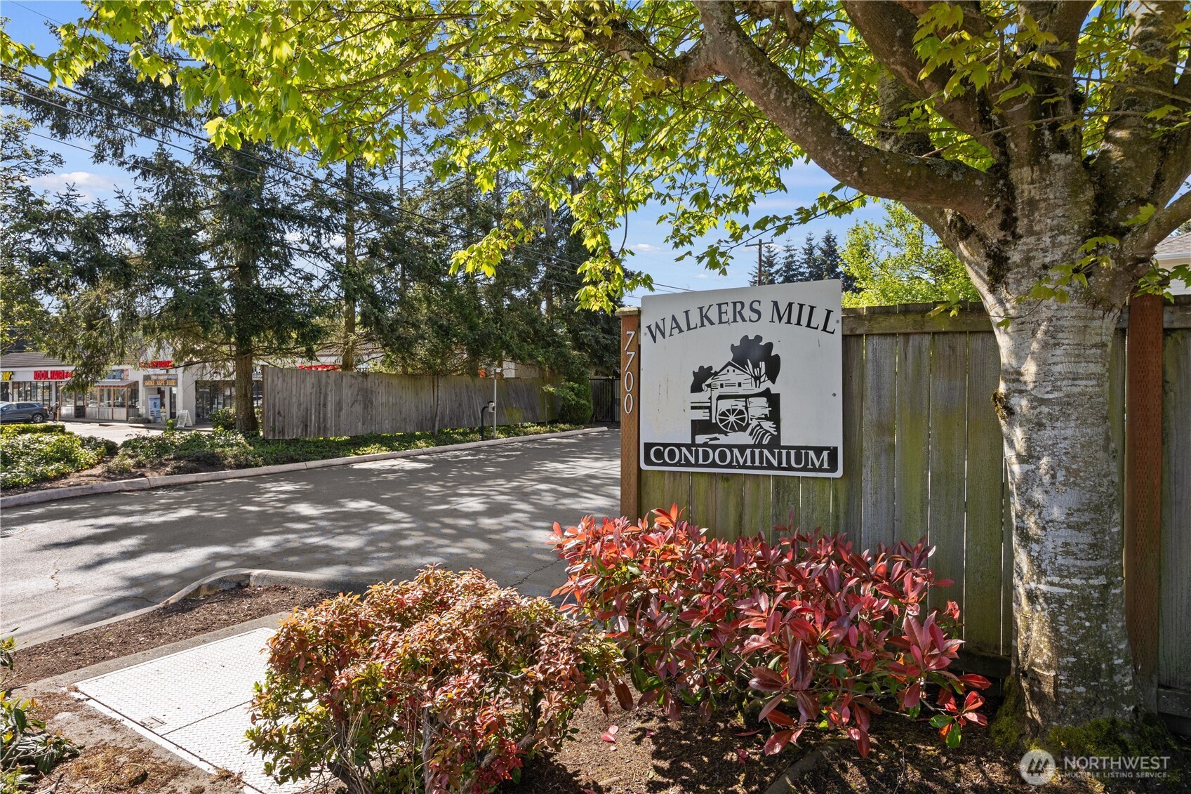 7700 196th Street Southwest, Unit C Edmonds, WA 98036 - Photo 25 of 26 a sign on the side of the road