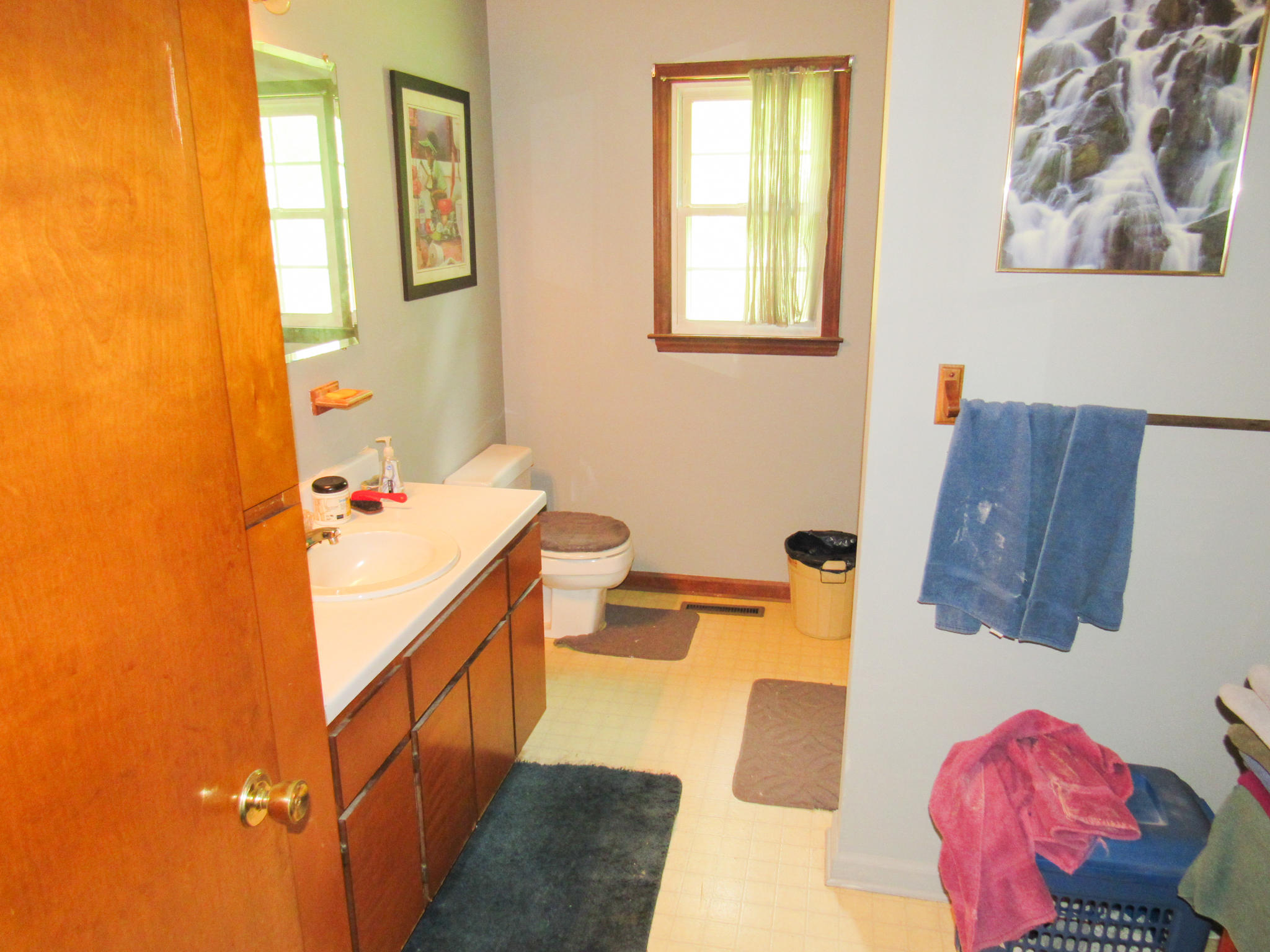 2589 Old Ferrum Road Ferrum, VA 24088 - Photo 14 of 30 a bathroom with a sink and a mirror