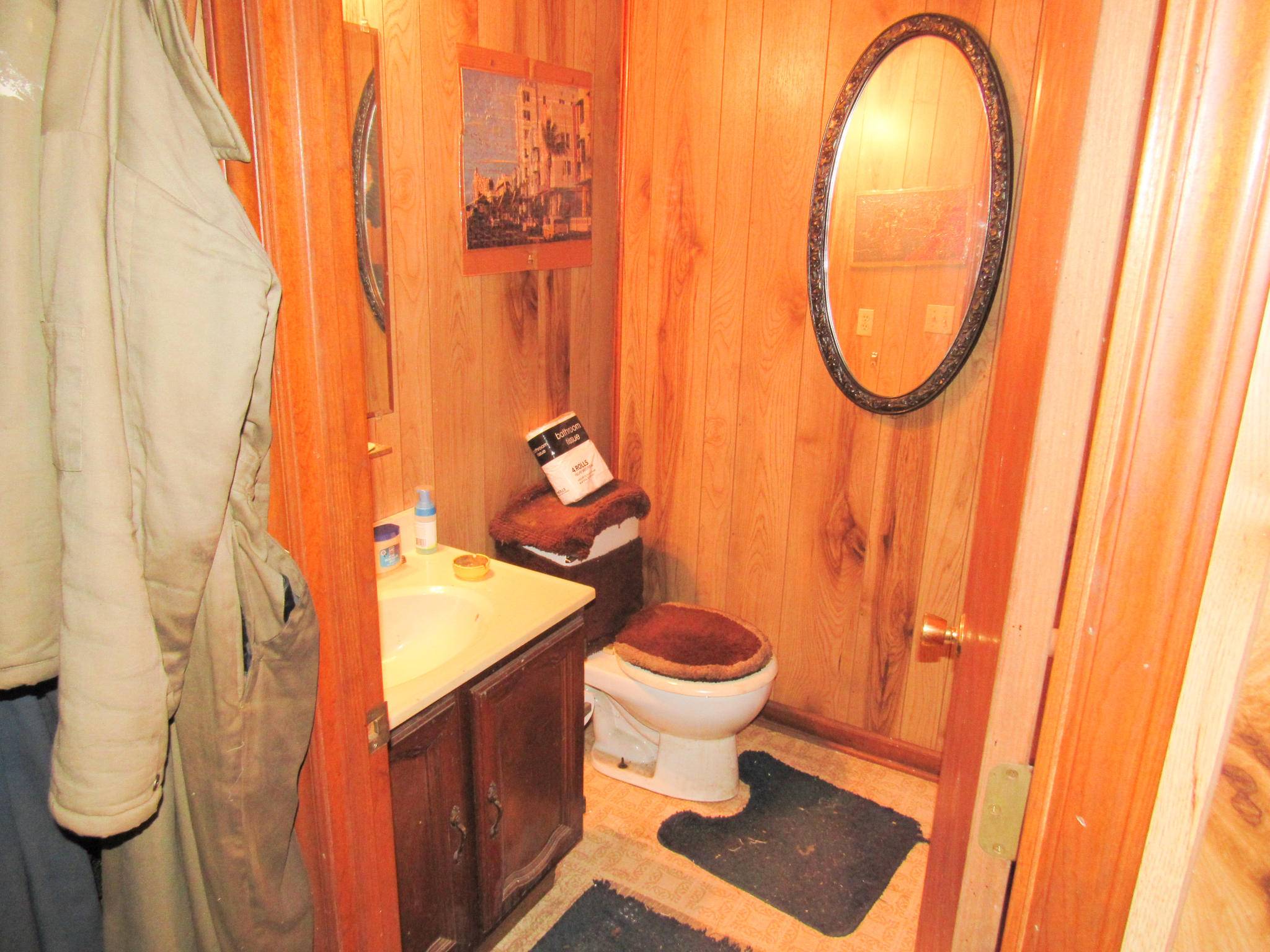 2589 Old Ferrum Road Ferrum, VA 24088 - Photo 23 of 30 a bathroom with a sink and a mirror