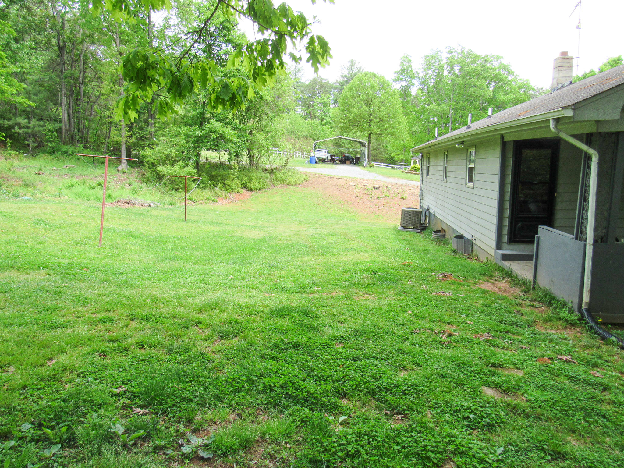 2589 Old Ferrum Road Ferrum, VA 24088 - Photo 6 of 30 a view of a back yard of the house