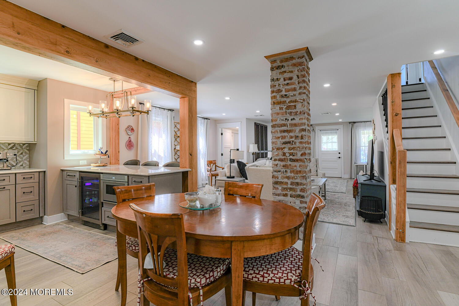 83 Broadway Ocean Grove, NJ 07756 - Photo 21 of 37 a view of a dining room with furniture and wooden floor