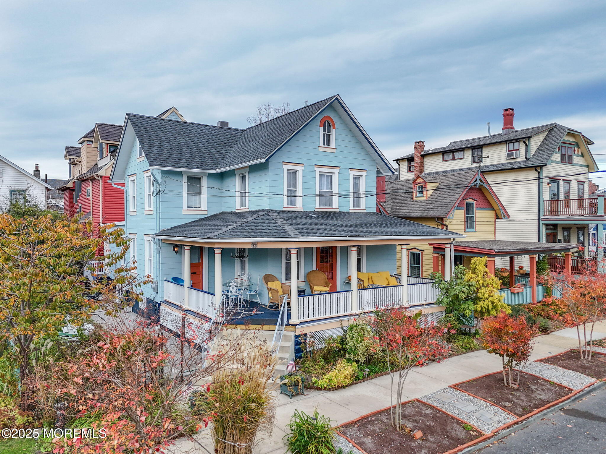 83 Broadway Ocean Grove, NJ 07756 - Photo 3 of 37 front view of a house with a small yard
