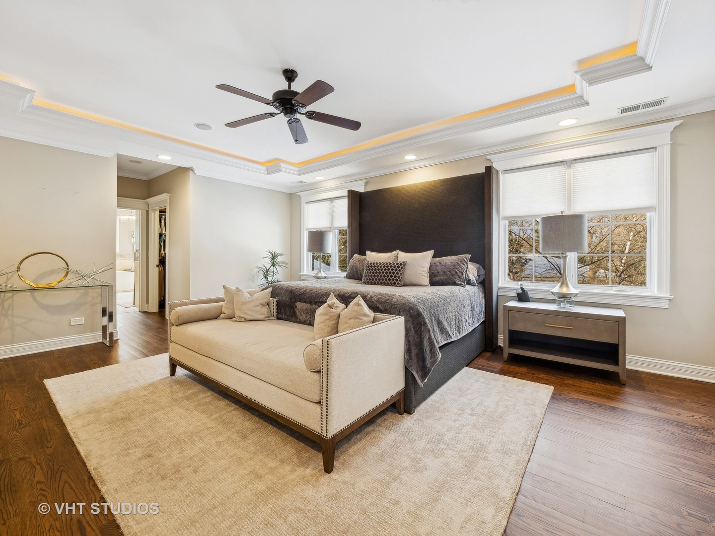 800 Becker Road Glenview, IL 60025 - Photo 9 of 18 a bed room with a bed and a large window