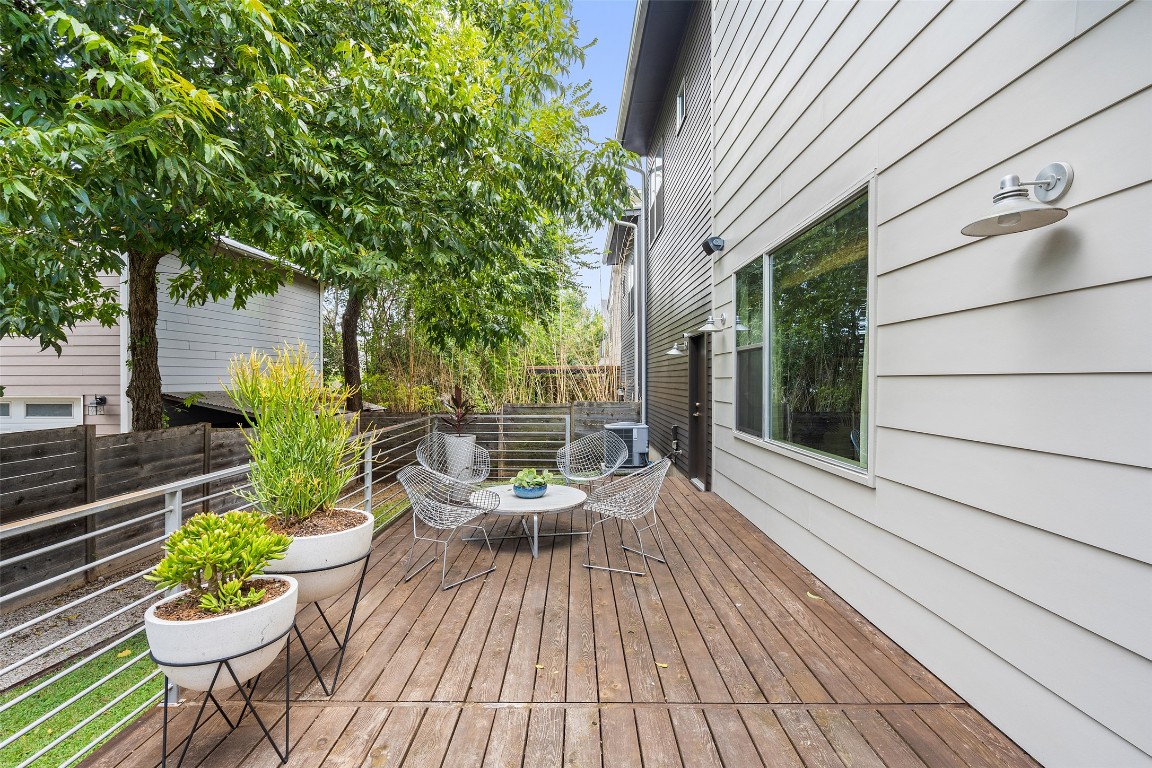2105 Goodrich Avenue, Unit 2 Austin, TX 78704 - Photo 34 of 40 a view of house with patio outdoor seating