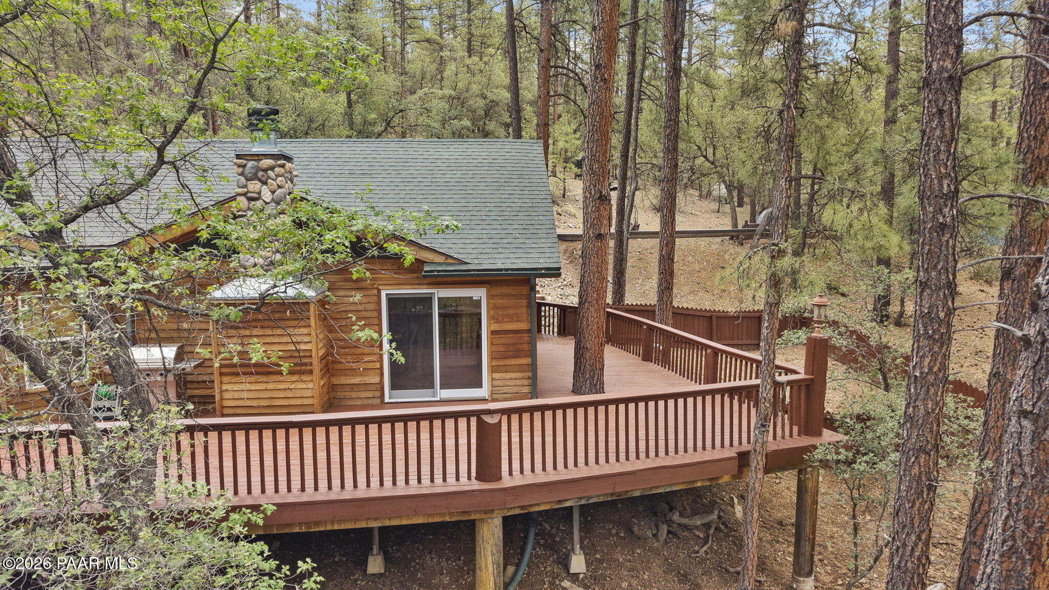 6151 Bannie Mine Road Prescott, AZ 86303 - Photo 31 of 42 36-Aerial Back