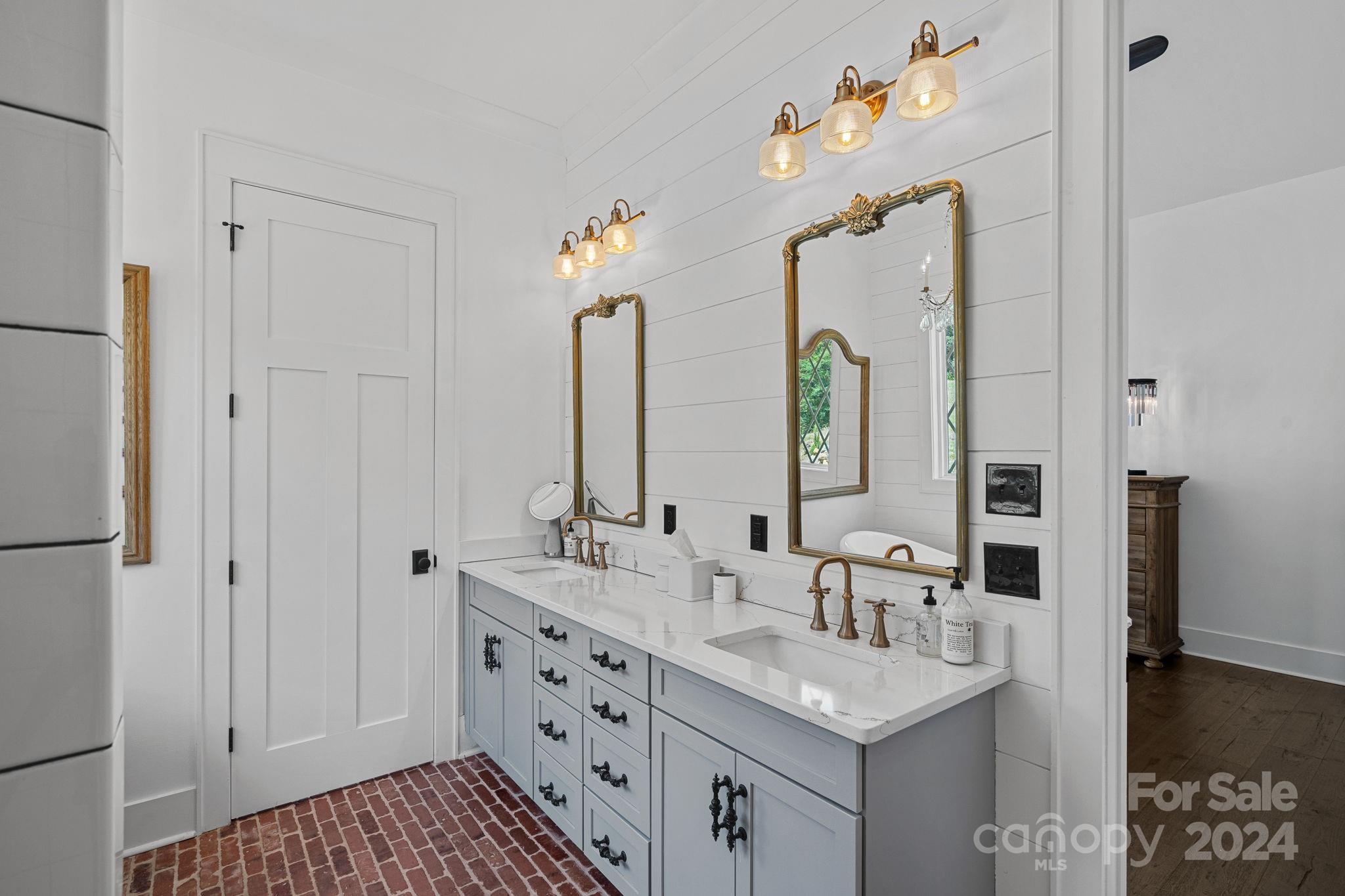 1198 Garvin Road York, SC 29745 - Photo 16 of 45 a bathroom with a sink and a mirror
