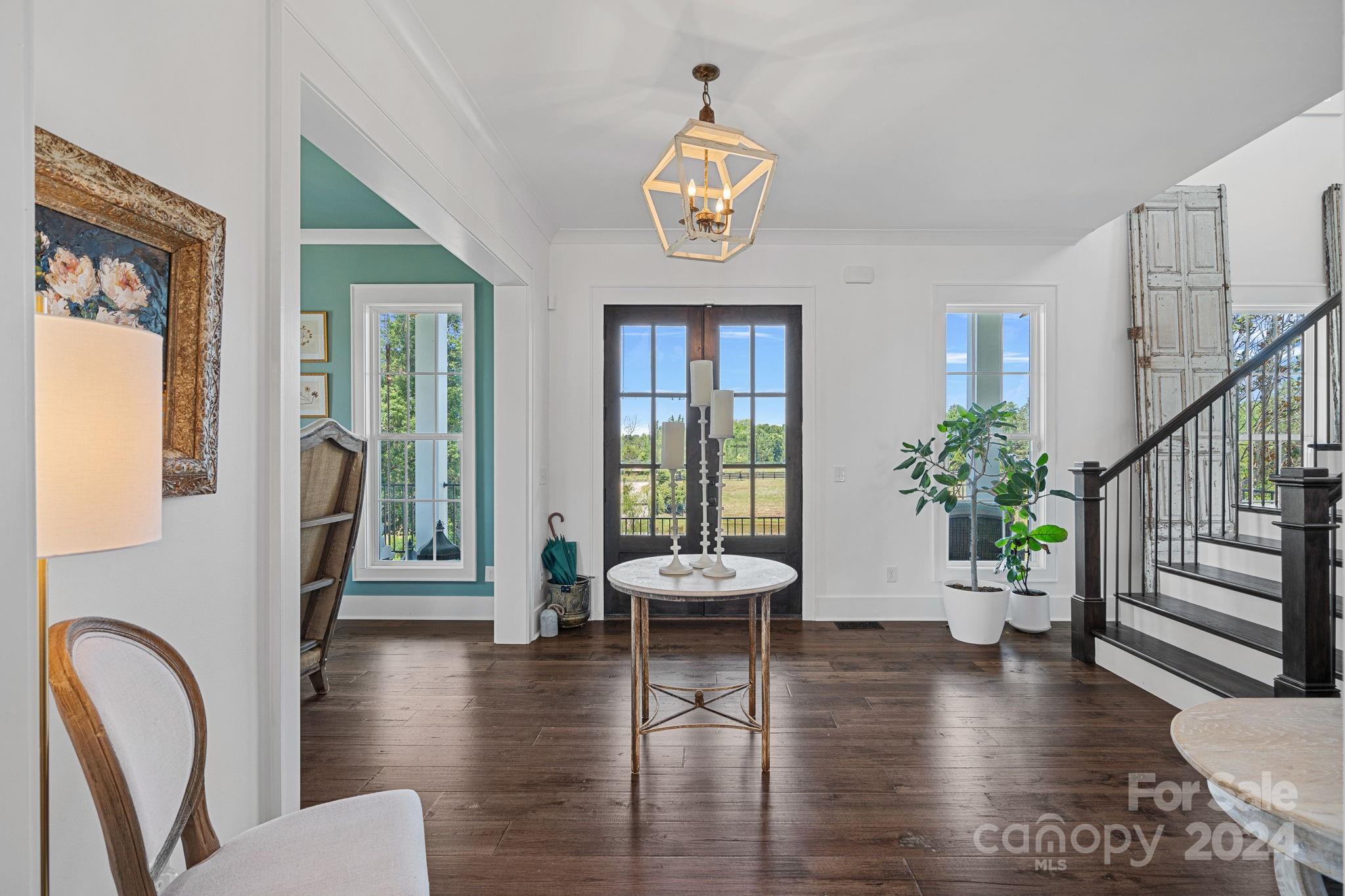 1198 Garvin Road York, SC 29745 - Photo 4 of 45 a view of entryway with wooden floor