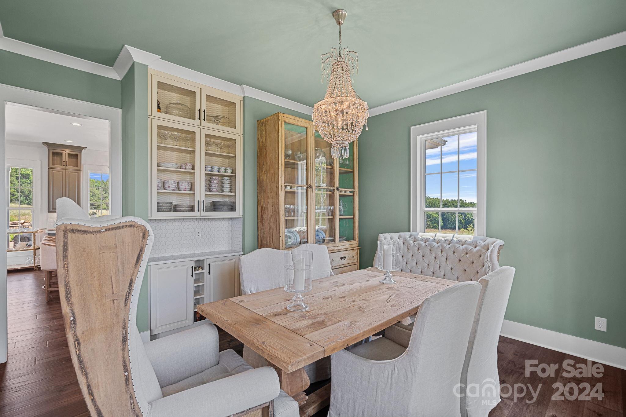 1198 Garvin Road York, SC 29745 - Photo 6 of 45 a view of a dining room with furniture window and outside view