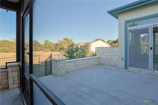 a view of a outdoor space and shower