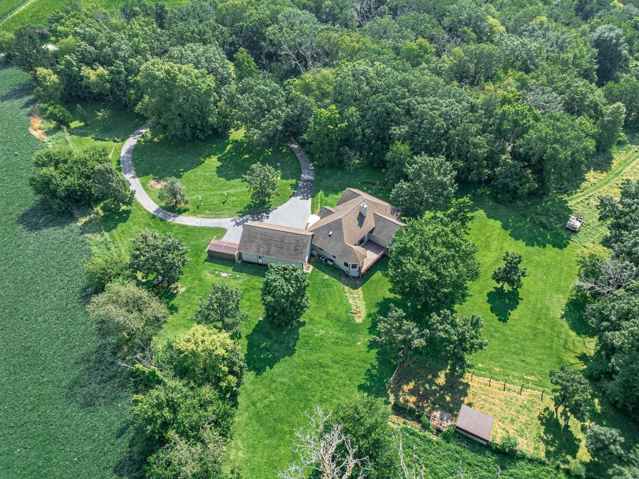 12830 Beloit Road Caledonia, IL 61011 - Photo 45 of 52 an aerial view of a house