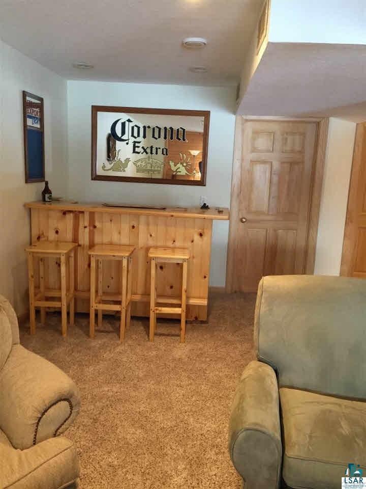 8141 Middle Road Minong, WI 54859 - Photo 18 of 25 Full Wet bar. Ready and waiting for you to enjoy?