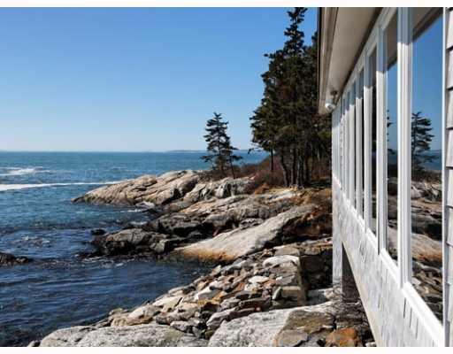 2 Sunset Rock Road Southport, ME 04576 - Photo 24 of 25 View. View from the house, looking...