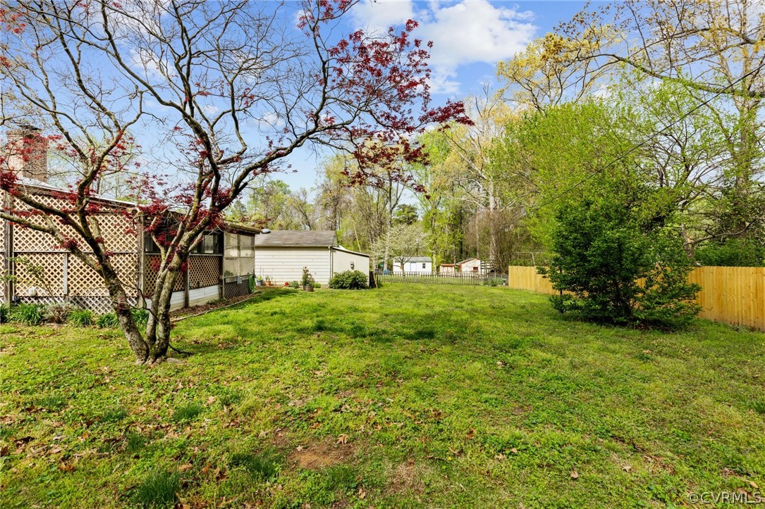 4840 Vestry Road North Chesterfield, VA 23237 - Photo 25 of 38 a view of backyard with tree