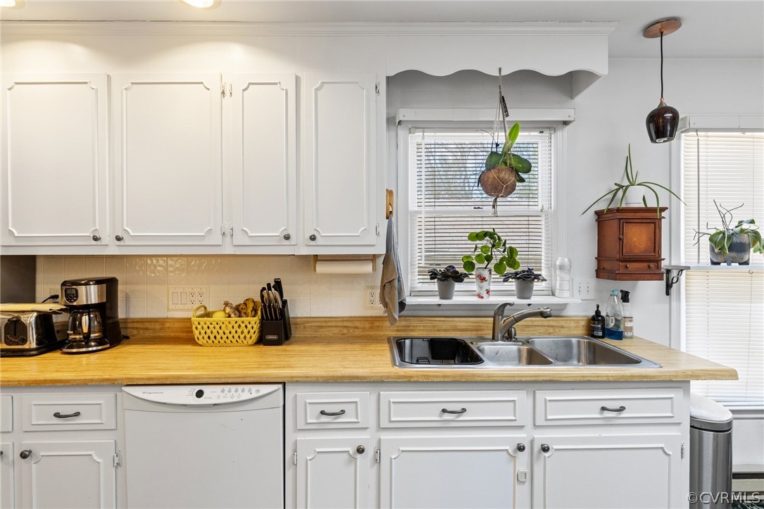 4840 Vestry Road North Chesterfield, VA 23237 - Photo 37 of 38 a kitchen with white cabinets and a sink