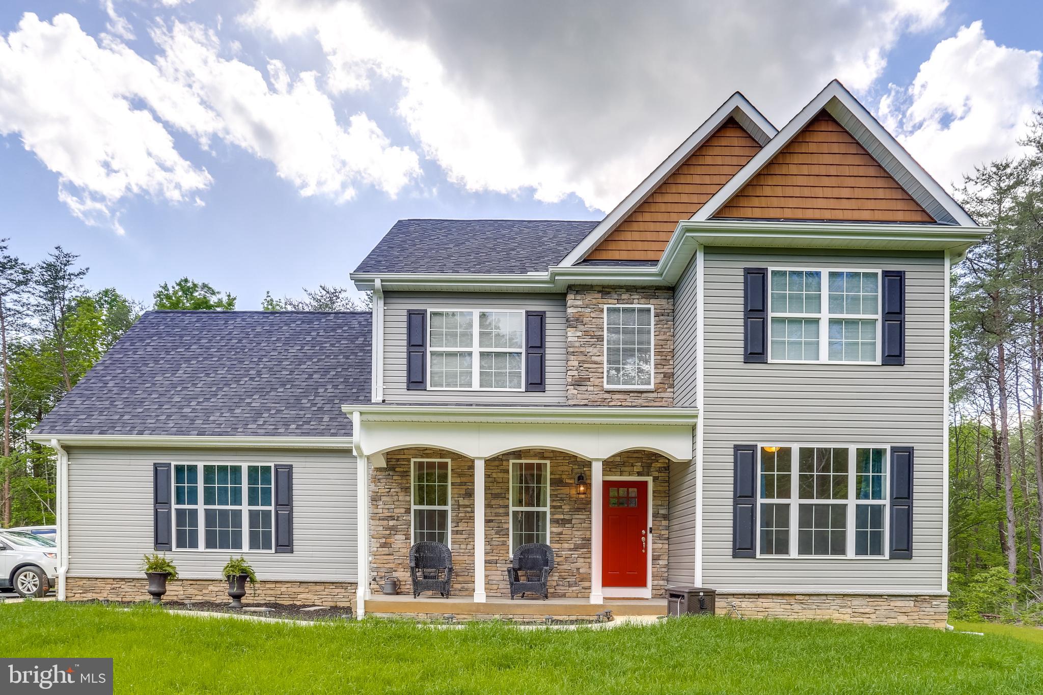 10355 Faulkner Road Faulkner, MD 20632 - Photo 58 of 58 Exterior Front with Beautiful lawn