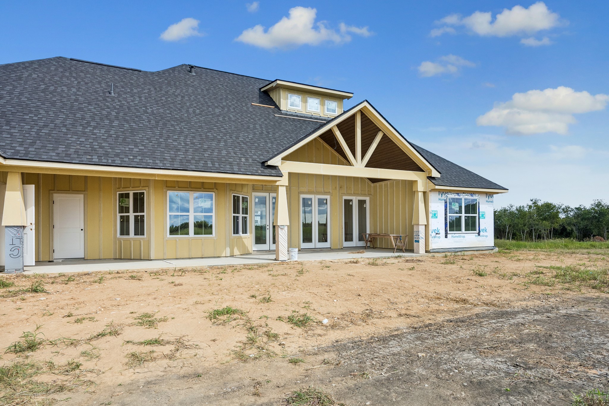 6750 Schroeder Road Brenham, TX 77833 - Photo 8 of 10 Covered Back Porch