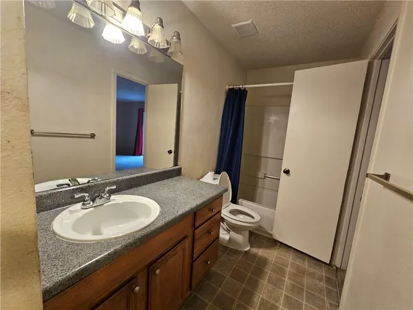 a view of a closet area