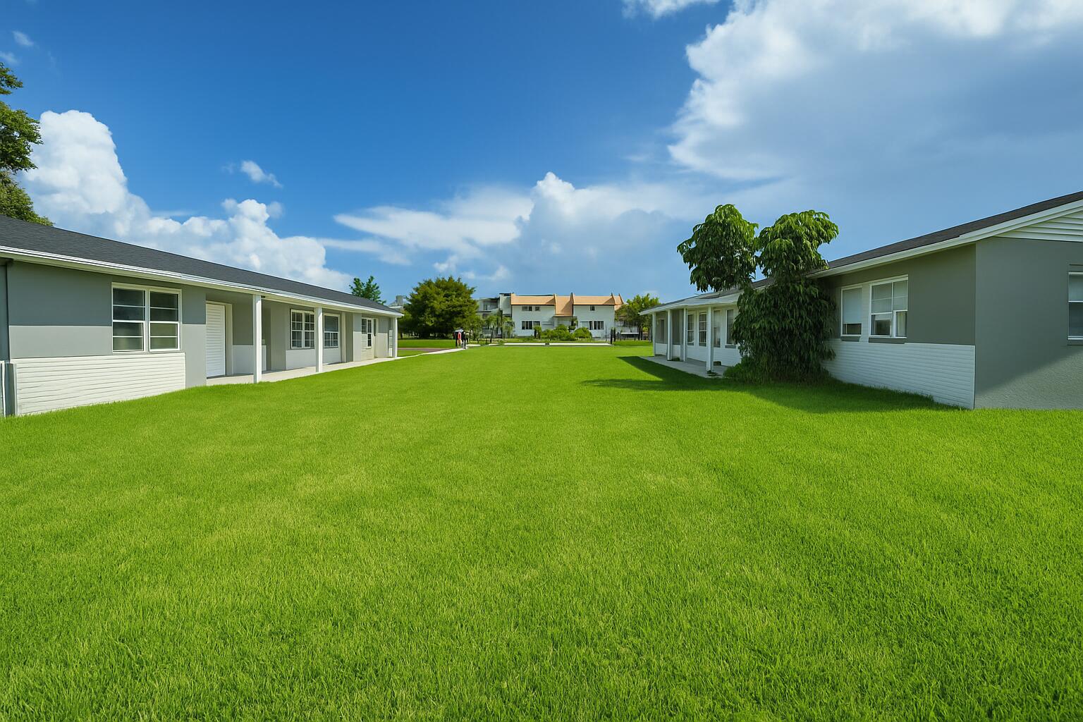 461 Silver Beach Road, Unit 1 Riviera Beach, FL 33403 - Photo 3 of 33 a yellow house with garden in front of it
