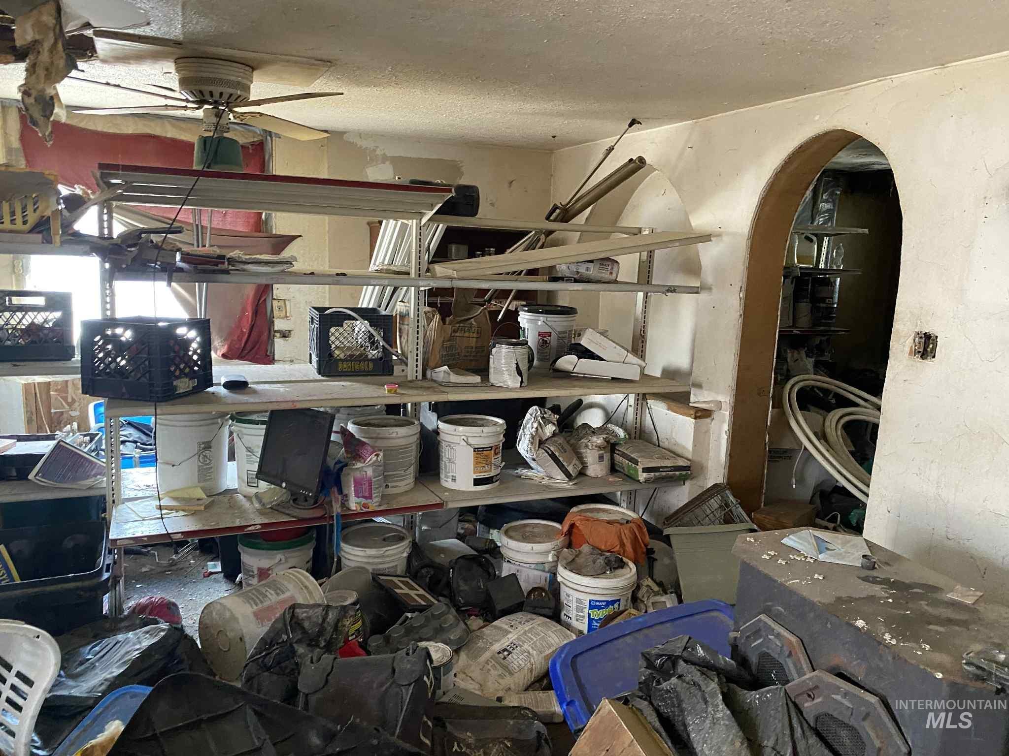 616 Main Street Filer, ID 83328 - Photo 3 of 12 Storage area featuring a ceiling fan