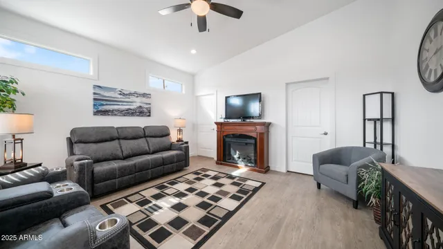 a front view of a house with a view of a house