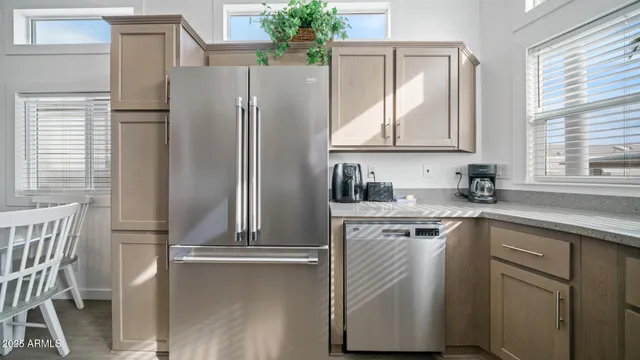 a close view of light fixtures and entryway