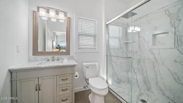 a view of a house with a street