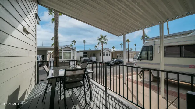 a view of a house with a door
