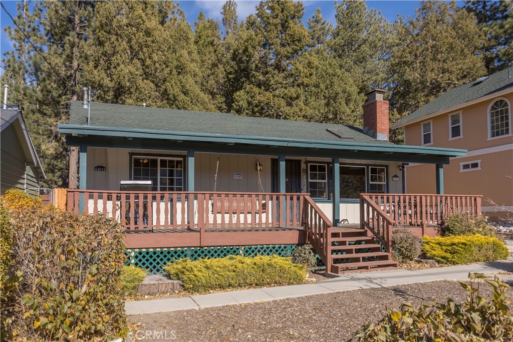 43014 Moonridge Road Big Bear Lake, CA 92315 - Photo 1 of 22 front view of a house