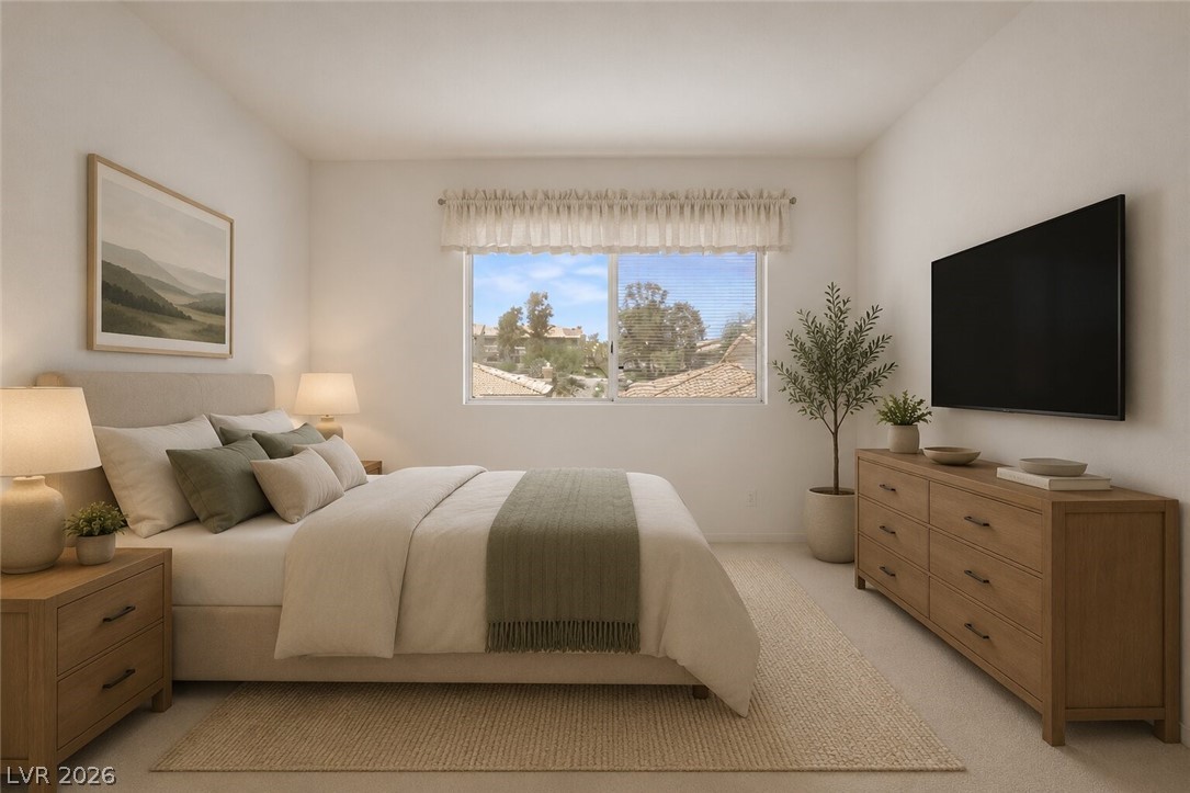 2243 Rugged Mesa Drive Laughlin, NV 89029 - Photo 21 of 32 A well-lit bedroom offering a peaceful retreat with a wide window.