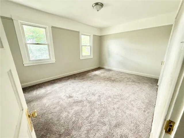 a view of room with window