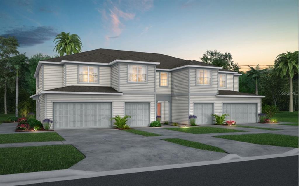 4580 Sparkling Shell Avenue Kissimmee, FL 34746 - Photo 1 of 1 Exterior design- Artist Rendering of this new construction home. Pictures are for illustration purposes only. Elevations, colors and options may vary.