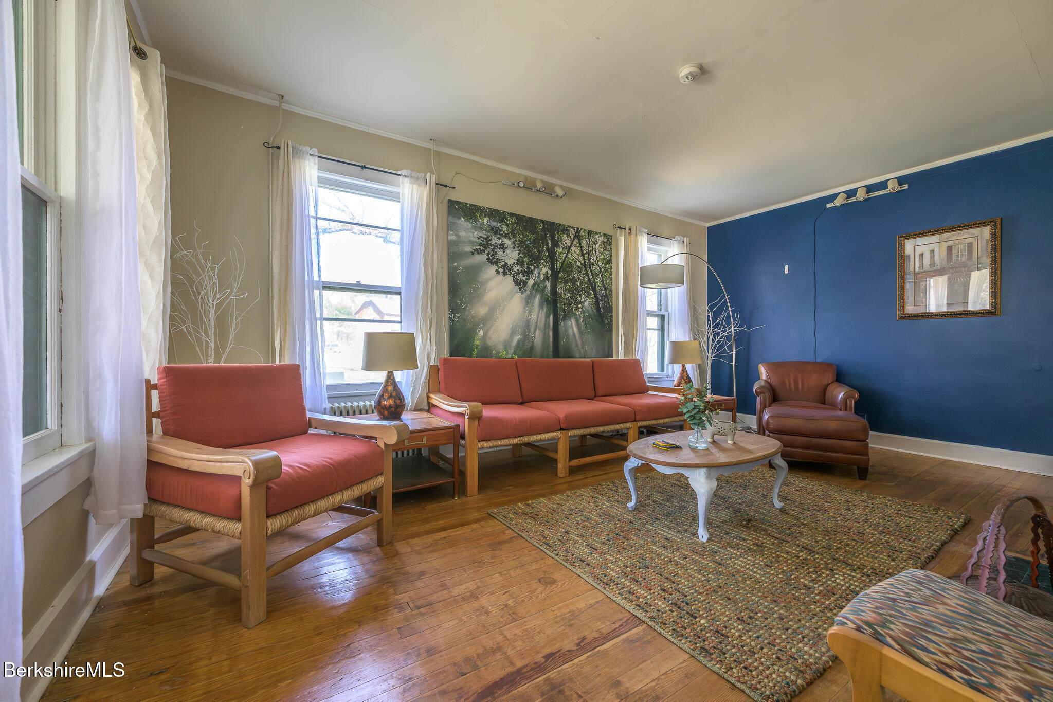 6 East Street Stockbridge, MA 01262 - Photo 7 of 23 a living room with furniture and a window