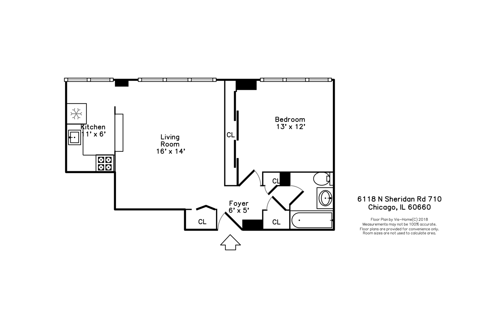 6118 North Sheridan Road, Unit 710 Chicago, IL 60660 - Photo 12 of 12