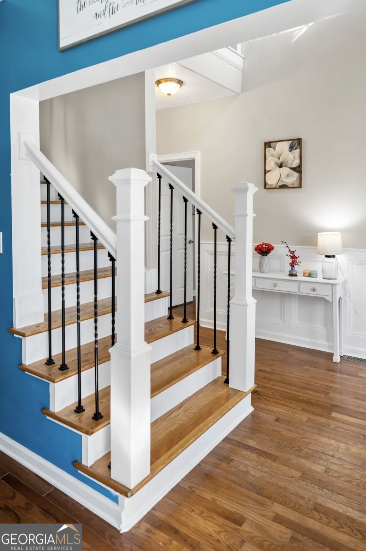 4430 Oak Hill Church Road Millen, GA 30442 - Photo 8 of 41 a view of entryway and hall with wooden floor