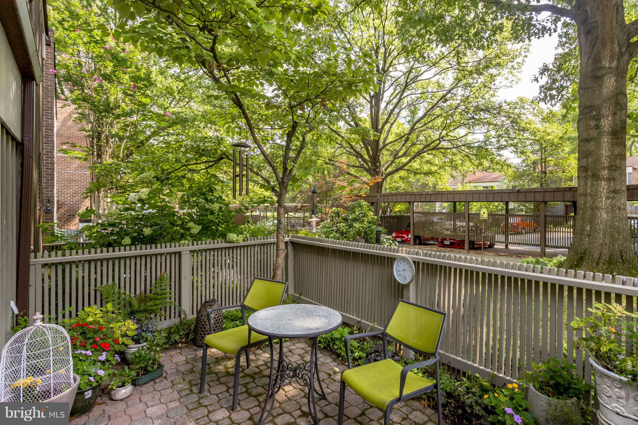11514 Links Drive Reston, VA 20190 - Photo 5 of 30 Enjoy Your Front Patio