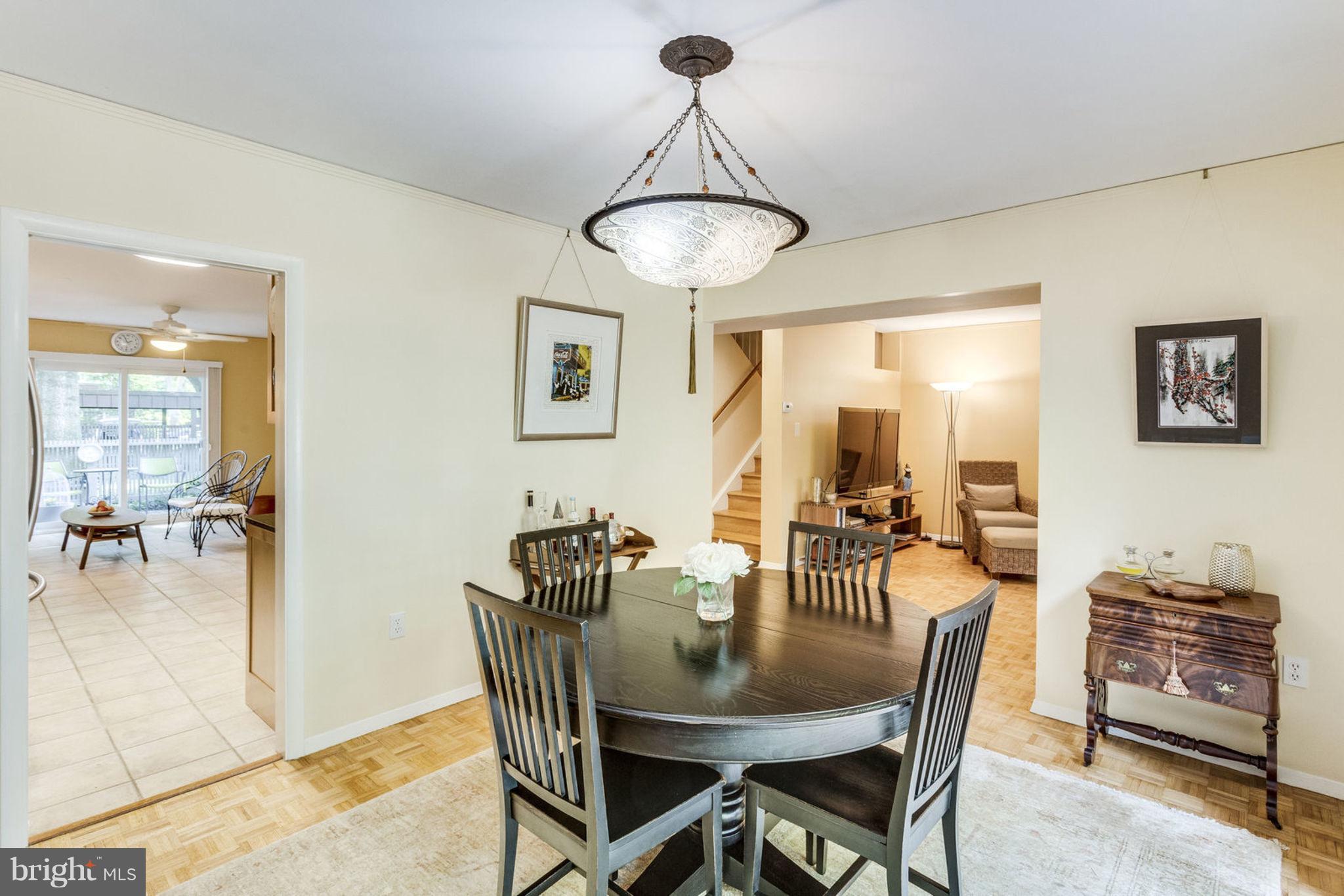 11514 Links Drive Reston, VA 20190 - Photo 9 of 30 Dining Room Open to Living Room