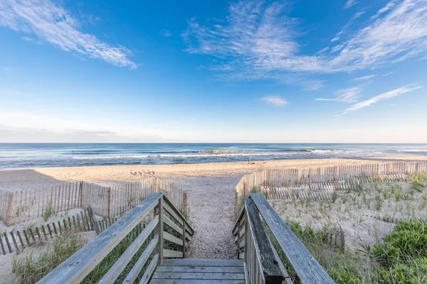 a view of outdoor space and ocean view