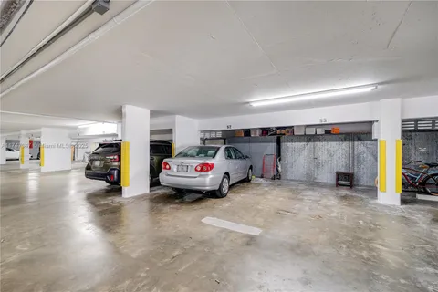 a view of parking area