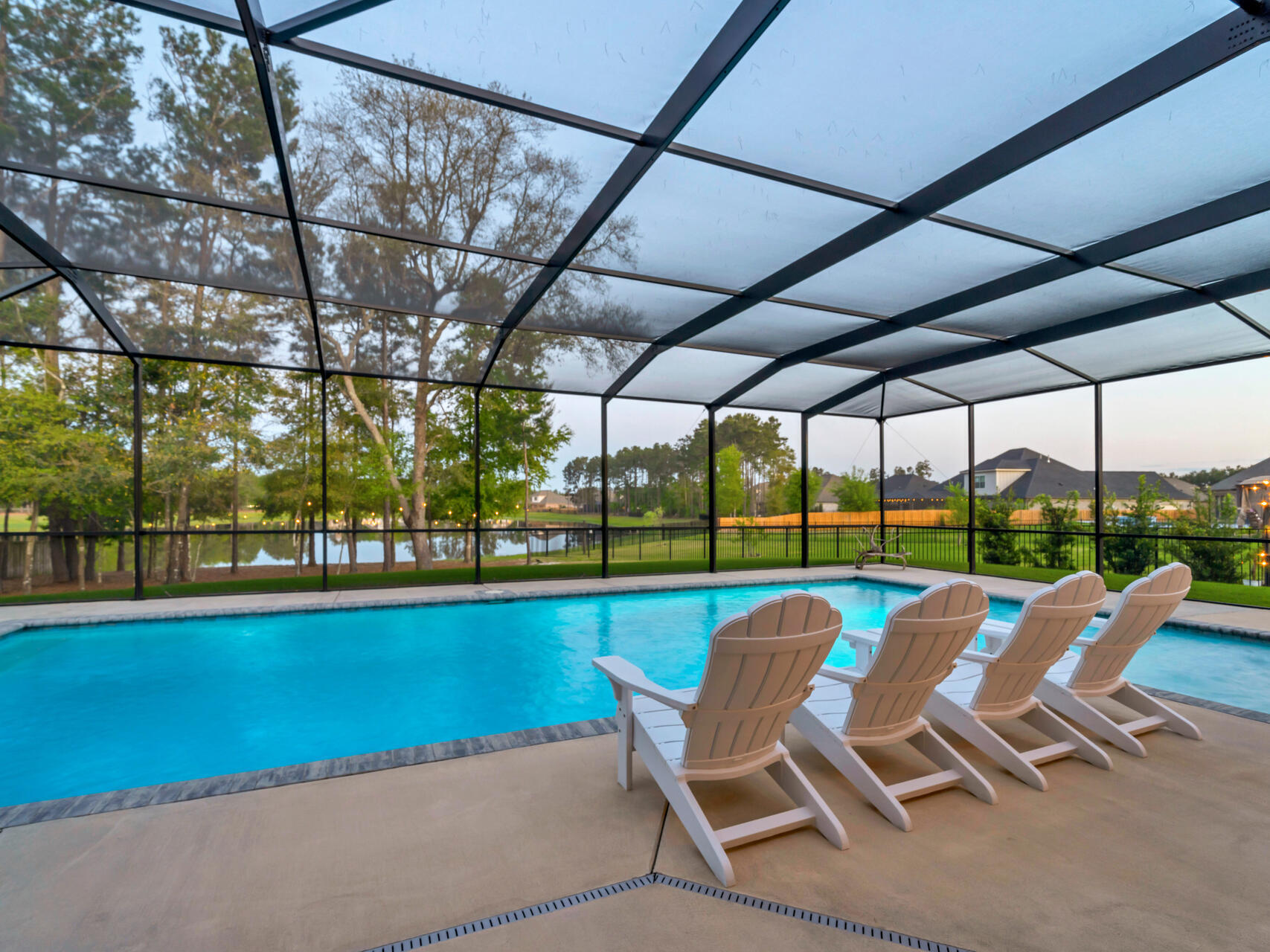 310 Mill Pond Cove Freeport, FL 32439 - Photo 39 of 49 a view of swimming pool with outdoor seating