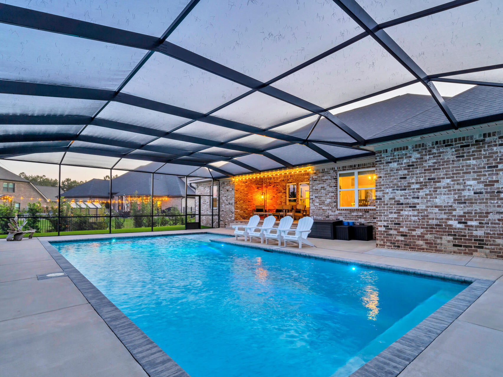 310 Mill Pond Cove Freeport, FL 32439 - Photo 40 of 49 a view of a projector room with a wooden floor