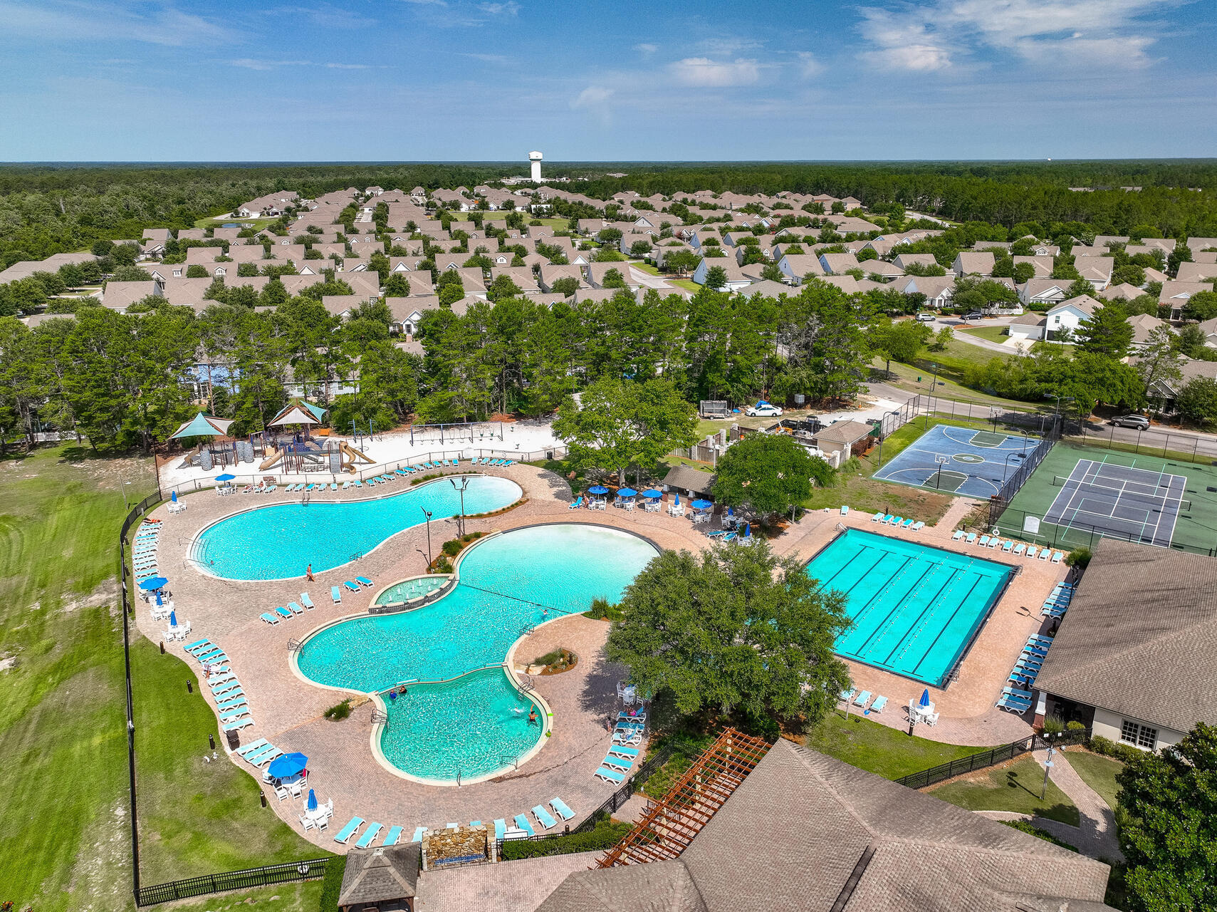 310 Mill Pond Cove Freeport, FL 32439 - Photo 46 of 49 an aerial view of a house