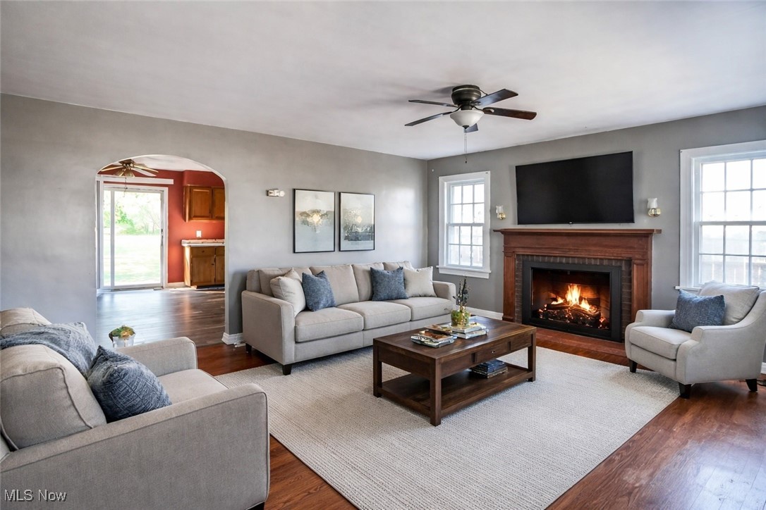 Virtually Staged- Living Room