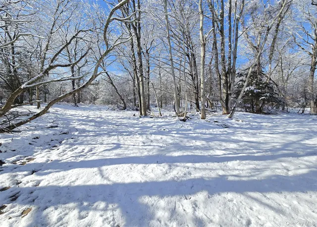 a view of road and with trees
