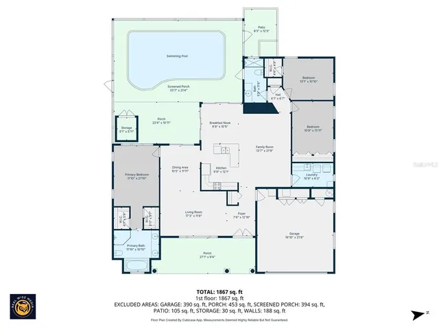 $386,000 | 13615 Arden Drive, Hudson, FL 34667