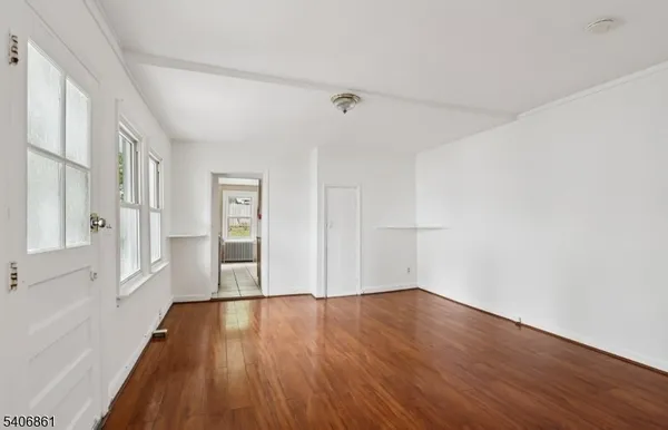 wooden floor in an empty room
