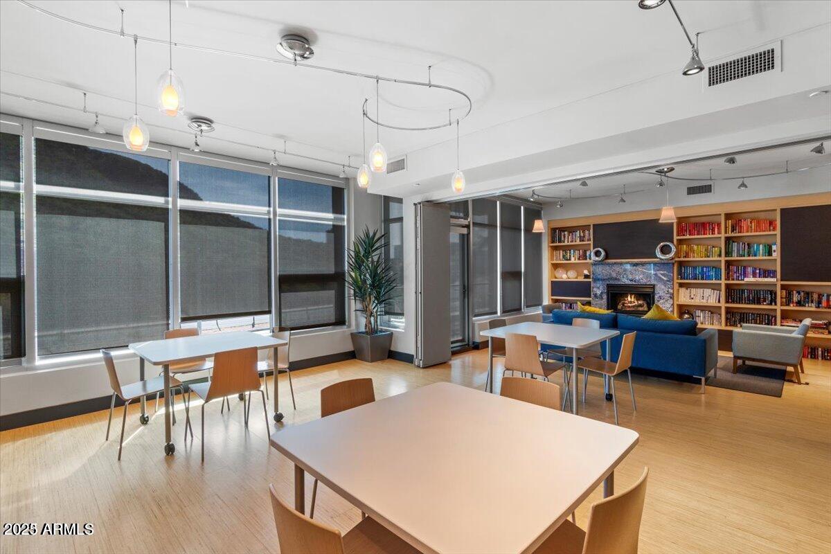 140 East Rio Salado Parkway, Unit 509 Tempe, AZ 85281 - Photo 36 of 43 a view of a dining room with furniture window and outside view