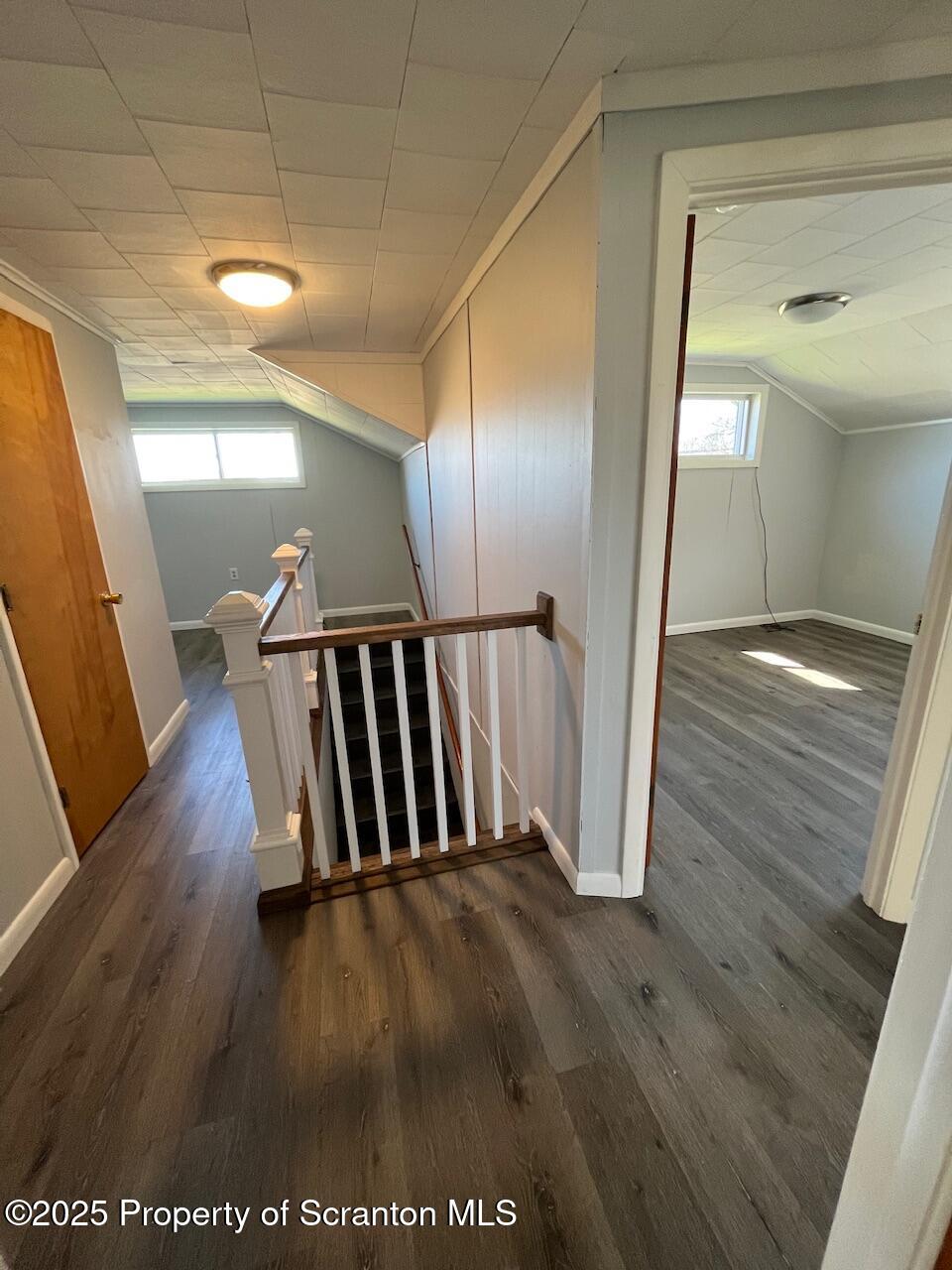 3191 Aberdeen Road Moscow, PA 18444 - Photo 13 of 14 a view of entryway and hall with wooden floor