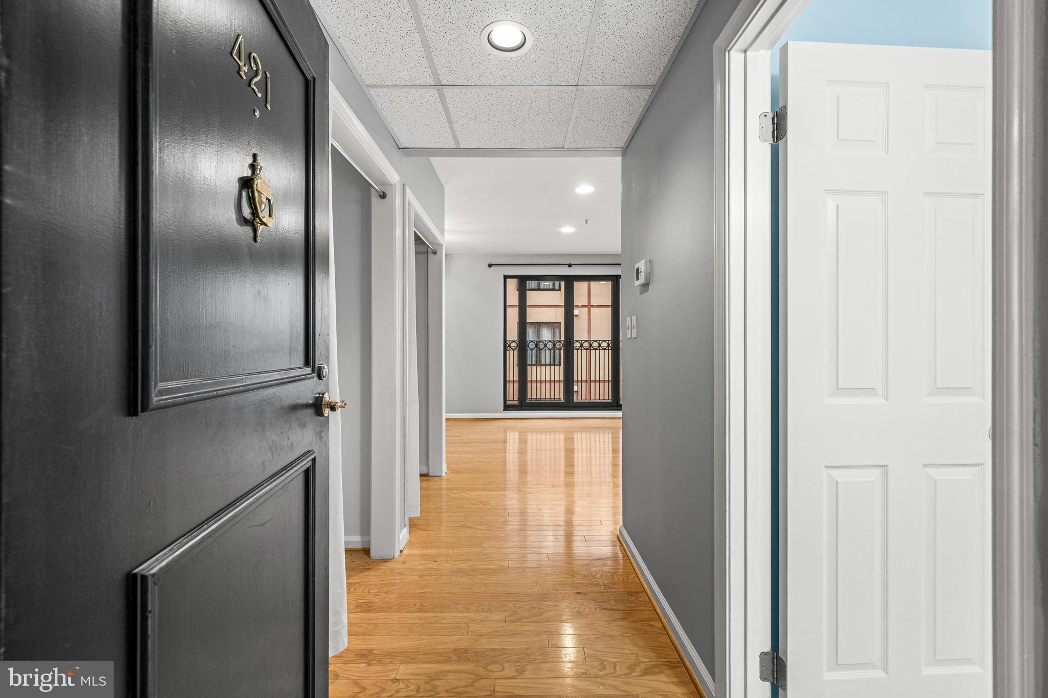 1000 Fell Street, Unit 421 Baltimore, MD 21231 - Photo 11 of 32 a view of hallway with stairs