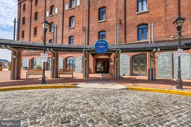 a view of a building with a outdoor space