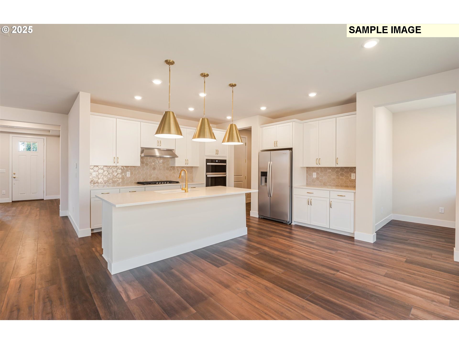 6749 Southwest Windflower Street Wilsonville, OR 97070 - Photo 5 of 33 a view of kitchen with wooden floor